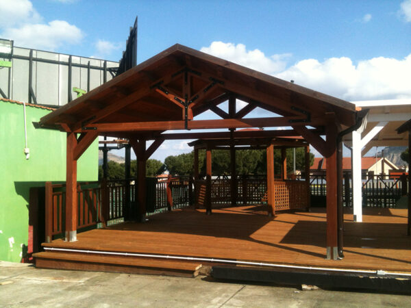 Gazebo con Capriata - immagine 3