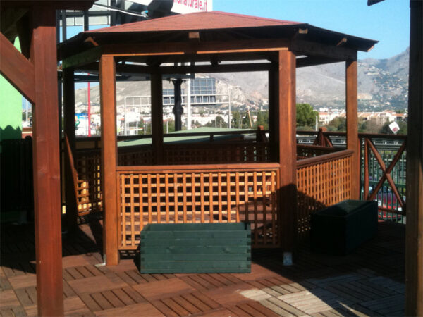 Gazebo Esagonale - immagine 2