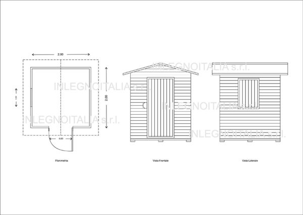 Casetta 2,00 x 2,00 - immagine 5