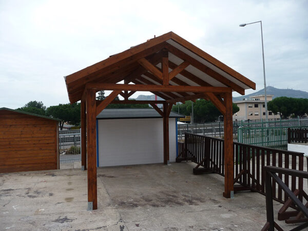 Gazebo con Capriata - immagine 5