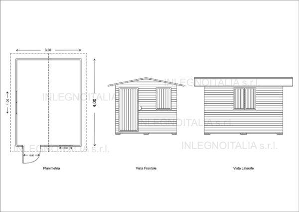 Casetta 3,00 x 4,00 - immagine 5