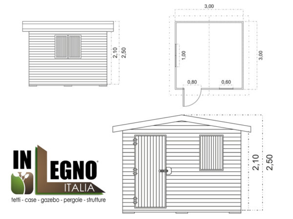 Casetta 3,00 x 3,00 - immagine 8